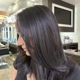 Maddie gave me the perfect layered cut without cutting to much from my length. Service was 10/10, I absolutely loved the head massage!