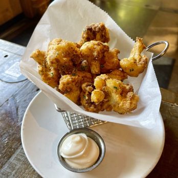 Fieldwork Brewing Company - Crispy Cauliflower with lemon aioli - Breweries Near Me - Sacramento, California