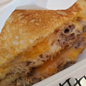 GrindHouse - Tuna melt. Wasn't a fan =( - Cafes Near Me - Chula Vista, California