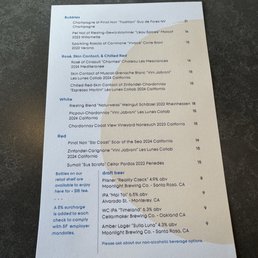 Wine menu (July 2025) Wine menu (July 2025)