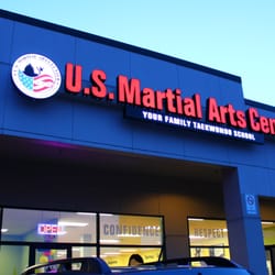 US Martial Arts Center - Brand New location and sign!