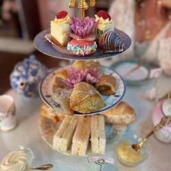 Charming Teacup - Beautiful three tier with delicious treats