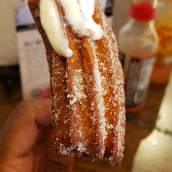 A Taco Affair - Churro with Rum Chata Cream Cheese - Desserts Near Me - Little Falls, New Jersey
