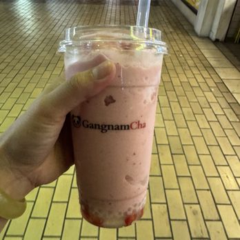 GangnamCha - Strawberry Sago - Juice Bars & Smoothies Near Me - Honolulu, Hawaii GangnamCha - Strawberry Sago - Juice Bars & Smoothies Near Me - Honolulu, Hawaii