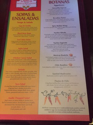 Menu photo 5 Amigo Stanwood, WA