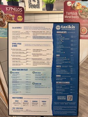 Menu photo 2 Taziki's Mediterranean Cafe Des Peres, MO Menu photo 2 Taziki's Mediterranean Cafe Des Peres, MO