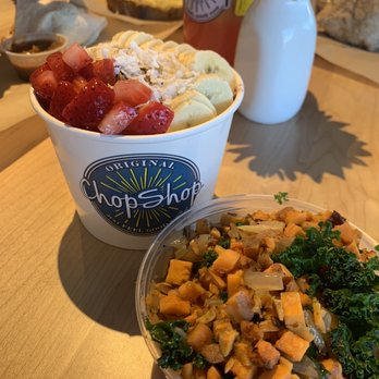 Original ChopShop - acai bowl & sweet potato hash - New American Near Me - Tempe, Arizona Original ChopShop - acai bowl & sweet potato hash - New American Near Me - Tempe, Arizona