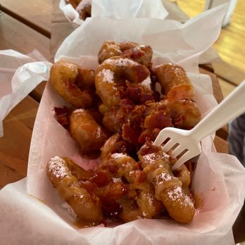 The Donut Guy - Maple bacon mini donuts - Donuts Near Me - Columbia , South Carolina The Donut Guy - Maple bacon mini donuts - Donuts Near Me - Columbia , South Carolina