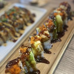 Carmel Sushi - Eel rolls
