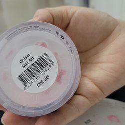Crystal Nail Bar - This is the container that says Om 8B that was uses on me June 2, 2025. Today realized this product is not the same as that swatch.