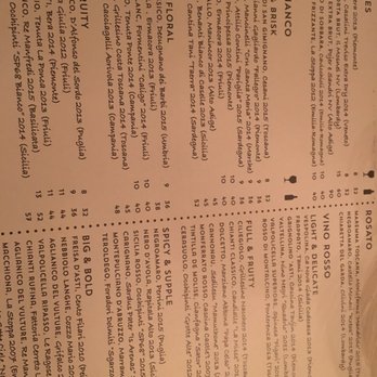 Sorellina - Menu - Wine Bars Near Me - Hoboken, New Jersey