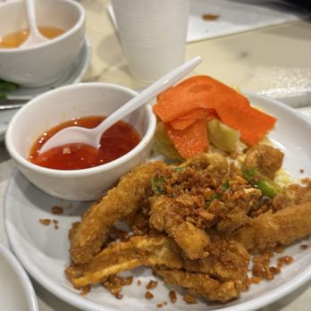 LHK Noodle Bar - A5. Garlic Chili Calamari (Muc Rang Moi) - Chinese Near Me - San Diego, California LHK Noodle Bar - A5. Garlic Chili Calamari (Muc Rang Moi) - Chinese Near Me - San Diego, California