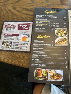 Menu photo 8 Slick Lips Pensacola, FL