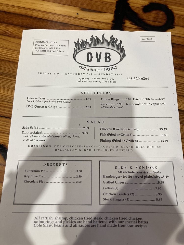 Denton Valley Backyard Logo