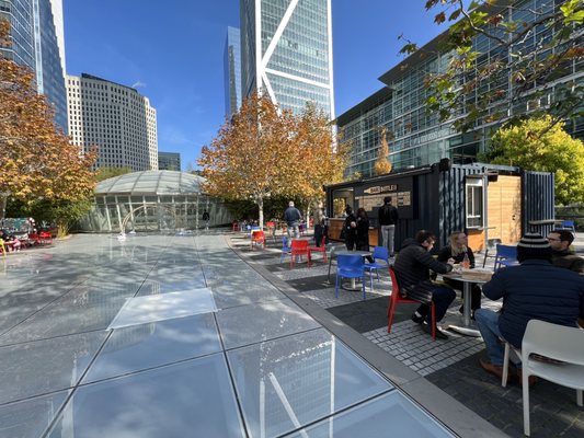 Barebottle Beer Garden at Salesforce Park by null