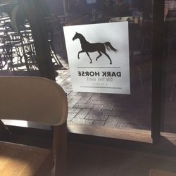 Dark Horse on the Brit - I know the wording are back to front. Good cafe in Mitcham.