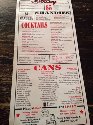 Menu photo 6 MilkBoy Philadelphia, PA