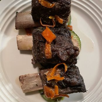 Bistro North - Bison Short Ribs with Zucchini - New American Near Me - Dillon, Colorado Bistro North - Bison Short Ribs with Zucchini - New American Near Me - Dillon, Colorado