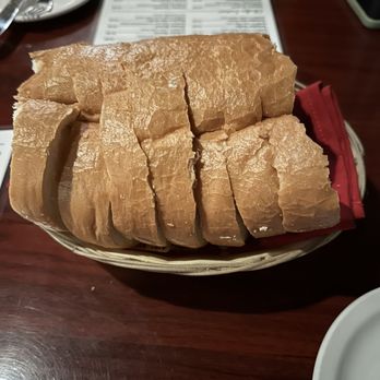 Cafe Italia - bread you get when you sit down - Italian Near Me - Grapevine, Texas