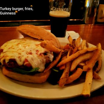 Old Ebbitt Grill - His turkey burger, fries, Guinness. (29th November 2019) - Bars Near Me - Washington, DC, District of Columbia Old Ebbitt Grill - His turkey burger, fries, Guinness. (29th November 2019) - Bars Near Me - Washington, DC, District of Columbia