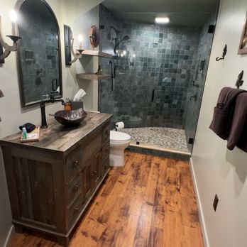 Ancient Lore Village - Neat bathroom - Axe Throwing Near Me - Knoxville, Tennessee Ancient Lore Village - Neat bathroom - Axe Throwing Near Me - Knoxville, Tennessee