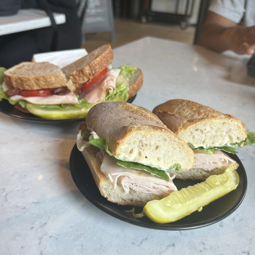 Hexe Coffee - Lunch sandwiches - The Supreme Truth (left) and The Chuck (right) - Coffee & Tea Near Me - Chicago, Illinois