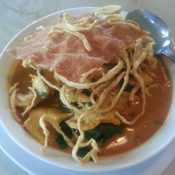 Green Papaya - Khao Soi.  A delicious Northern Thai specialty, hard to find in Cincinnati - Thai Near Me - Cincinnati, Ohio