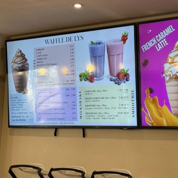 Waffle De Lys - Drink menu - Waffles Near Me - Gatlinburg, Tennessee Waffle De Lys - Drink menu - Waffles Near Me - Gatlinburg, Tennessee