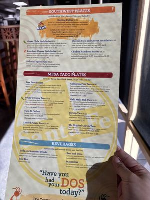 Menu photo 6 Dos Coyotes Border Cafe Folsom, CA Menu photo 6 Dos Coyotes Border Cafe Folsom, CA