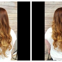 Thomas Scott Salon And Spa - A beautiful copper ombré by Stylist Megan! Reserve today: (301) 662-6116