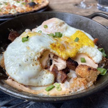 Salt & Stone - Breakfast poutine - very good but heavy! - Seafood Near Me - Somerville, Massachusetts