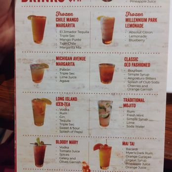 Giordano's - Specialty drinks for a reasonable price - Pizza Near Me - Chicago, Illinois