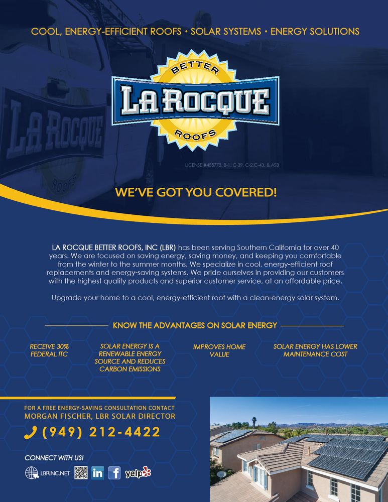 Slide of La Rocque Better Roofs