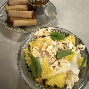 Carabao - Street cheese corn and pork lumpia - Filipino Near Me - Napa, California