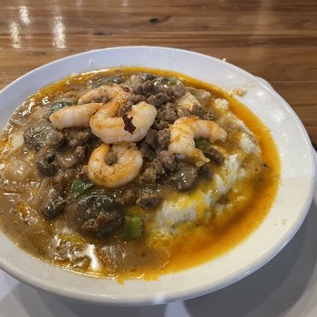Mama Deez Kitchen - a bowl of shrimp and grits - Caribbean Near Me - Batavia, New York Mama Deez Kitchen - a bowl of shrimp and grits - Caribbean Near Me - Batavia, New York