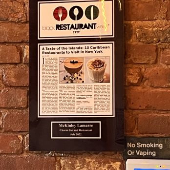 Charm Bar & Restaurant - Inside - Caribbean Near Me - Brooklyn, New York Charm Bar & Restaurant - Inside - Caribbean Near Me - Brooklyn, New York