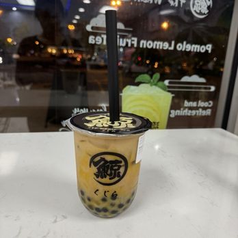 The Whale Tea - Mango Fresh Milk Tea with tapioca - Bubble Tea Near Me - Yorktown, Virginia The Whale Tea - Mango Fresh Milk Tea with tapioca - Bubble Tea Near Me - Yorktown, Virginia