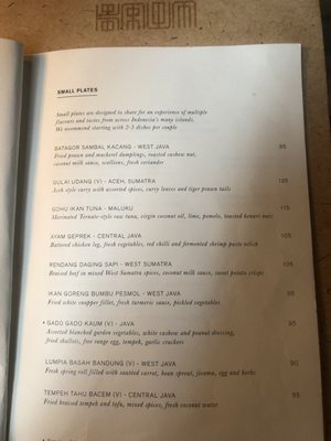 Menu photo 1 Potato Head Hong Kong, HK