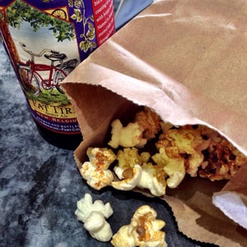 Green Tomato Grill - Adobe Lime Popcorn, free with yelp check in. They have a small selection of beer and wine too. - New American Near Me - Orange, California Green Tomato Grill - Adobe Lime Popcorn, free with yelp check in. They have a small selection of beer and wine too. - New American Near Me - Orange, California