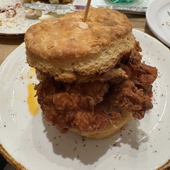 Millers All Day - James Island - Signature fried chicken biscuit - Breakfast & Brunch Near Me - Charleston, South Carolina