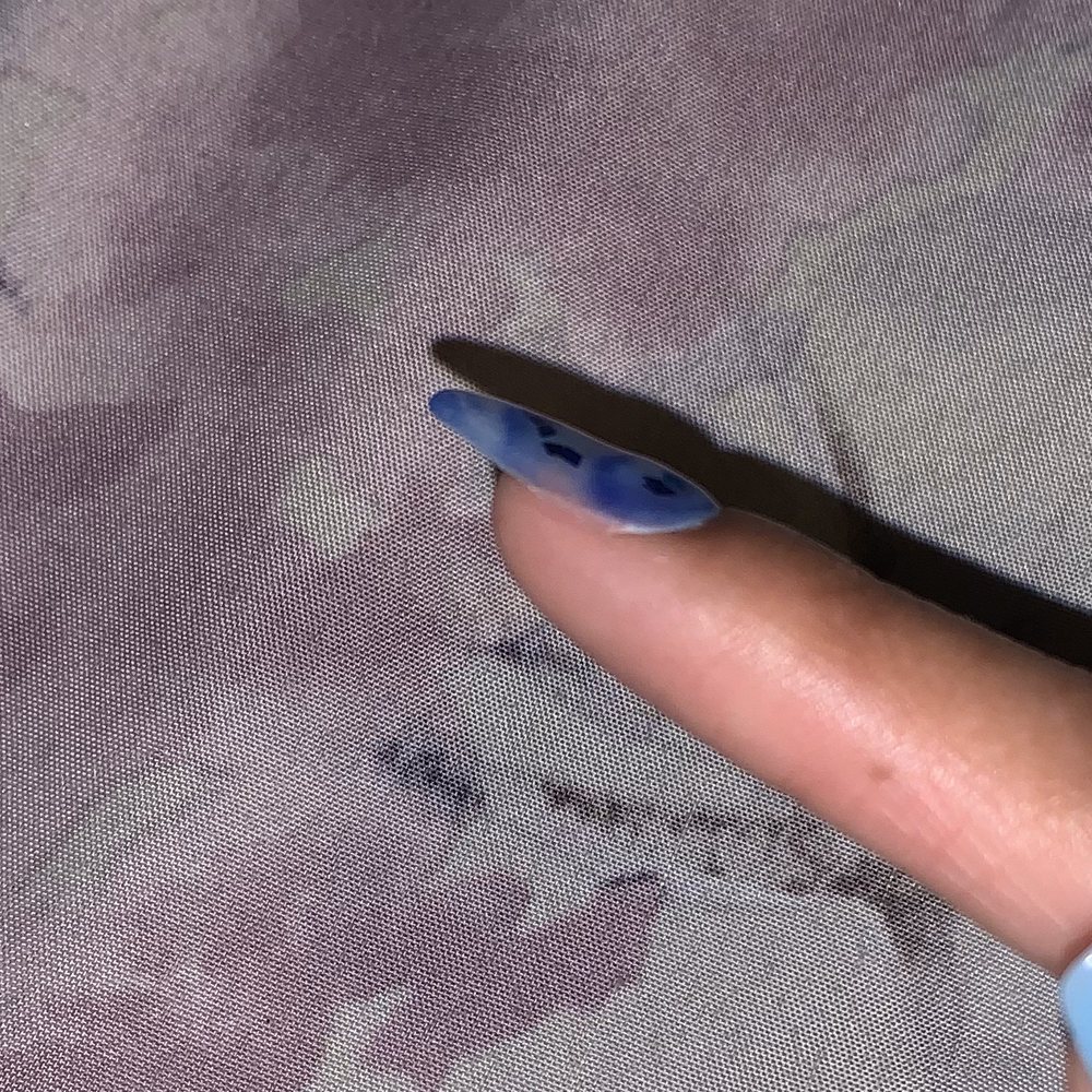 Tee Nails - Closest I could get to showing the dent - Nail Salons Near Me - Chicago, Illinois