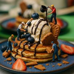 Arcadian Cafe and Lounge - Lotus Pancake