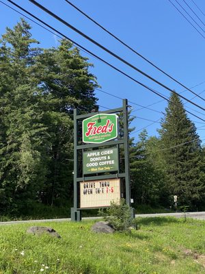 Fred's Coffee & Donuts by null