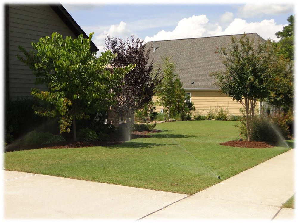 Slide of Greenway Irrigation