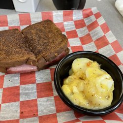 Randy’s Americana Cafe - The Reuben with (German) potato salad.