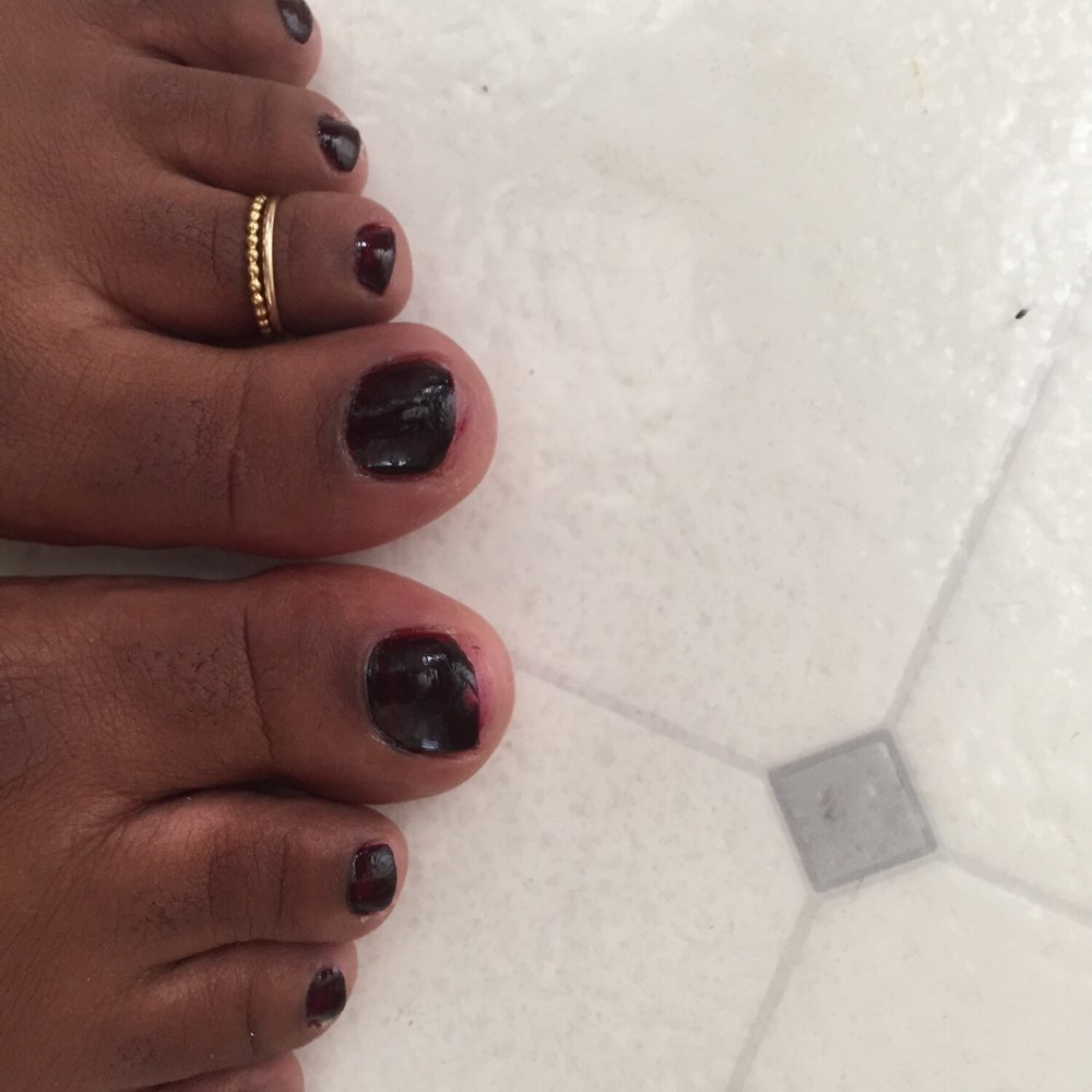 Angel Nails - My "pedicure" from Magic Nails - Nail Technicians Near Me - Liverpool, New York