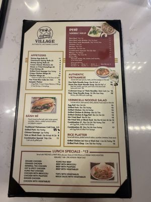 Menu photo 6 Pho Village Woodbury, MN Menu photo 6 Pho Village Woodbury, MN