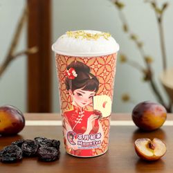MoonTea - Salty Plum Honey Milk (Whipped Cream and Hickory Optional)