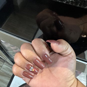 Happiness Nails - Thanksgiving nail idea!!! Turkey!!! - Nail Salons Near Me - Barstow, California