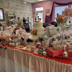 Cupcake Castle - Festive display of delicious delights!